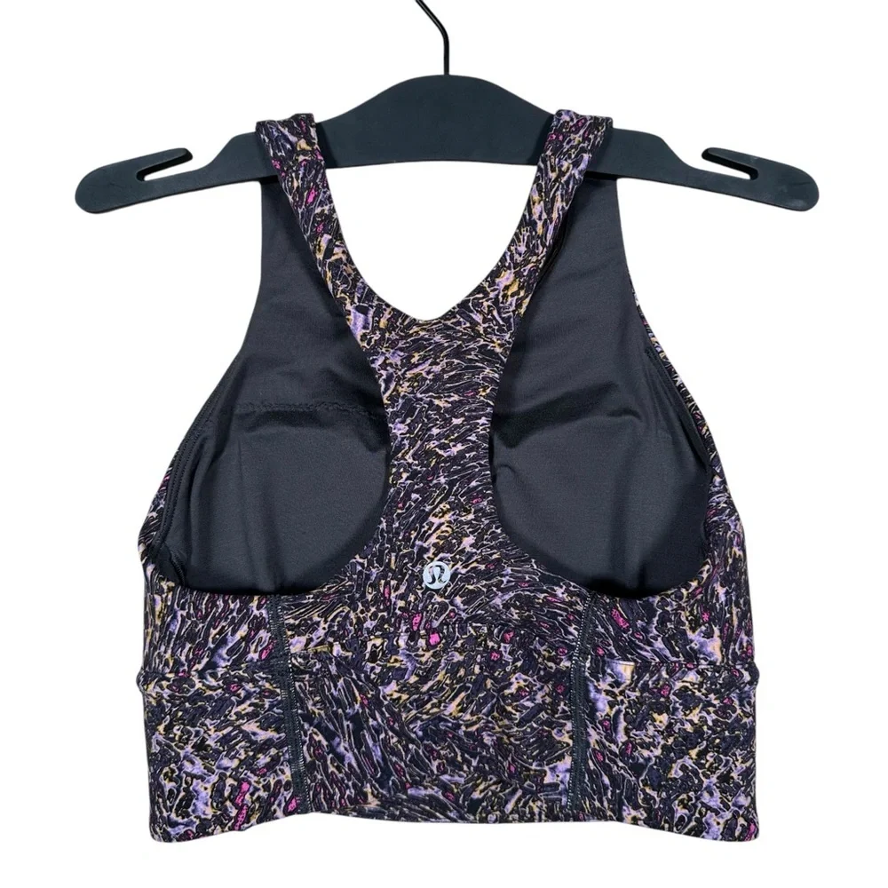 LULULEMON Wunder Train Longline Bra in topography multi - Picture 8 of 11